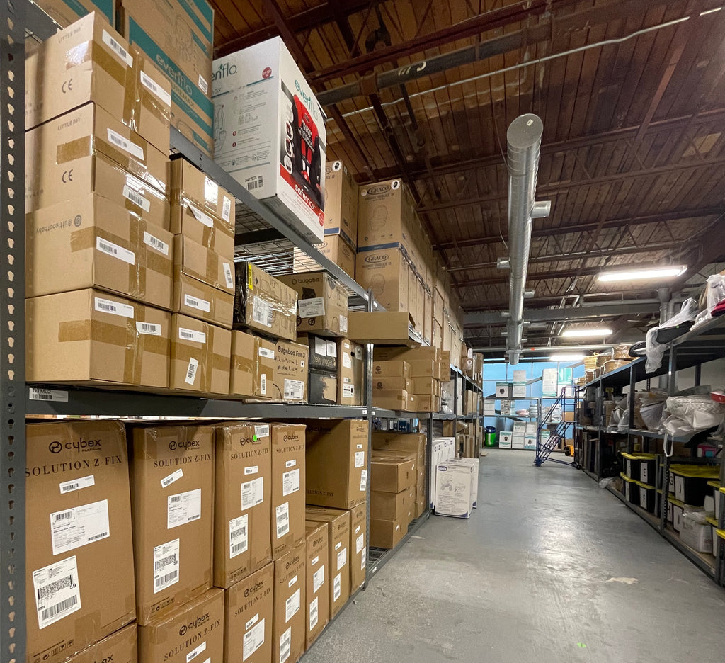 What is Open Box, Overstock and Quality Used Baby Gear?